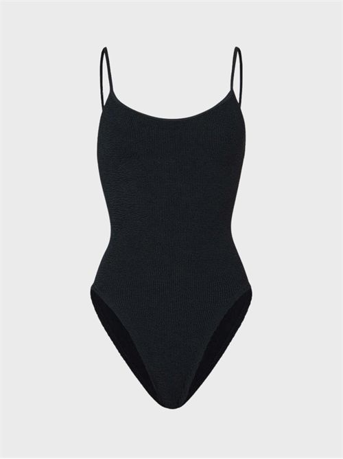 Pamela one-piece swimsuit with scoop neckline and thin straps HUNZA G | PAMELA9